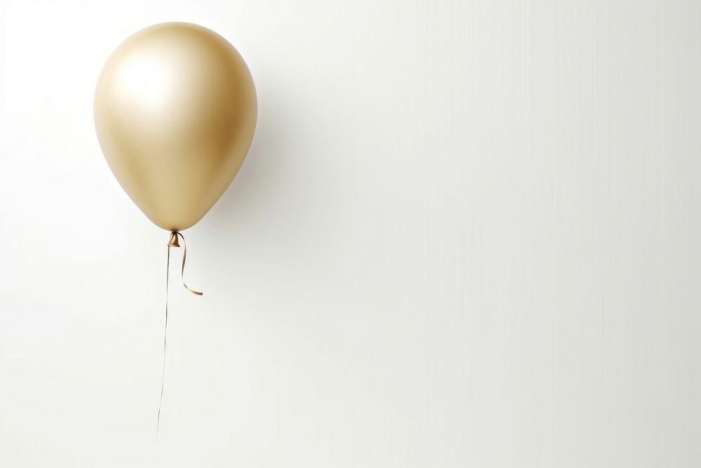 White balloon anniversary celebration decoration. AI generated Image by rawpixel.