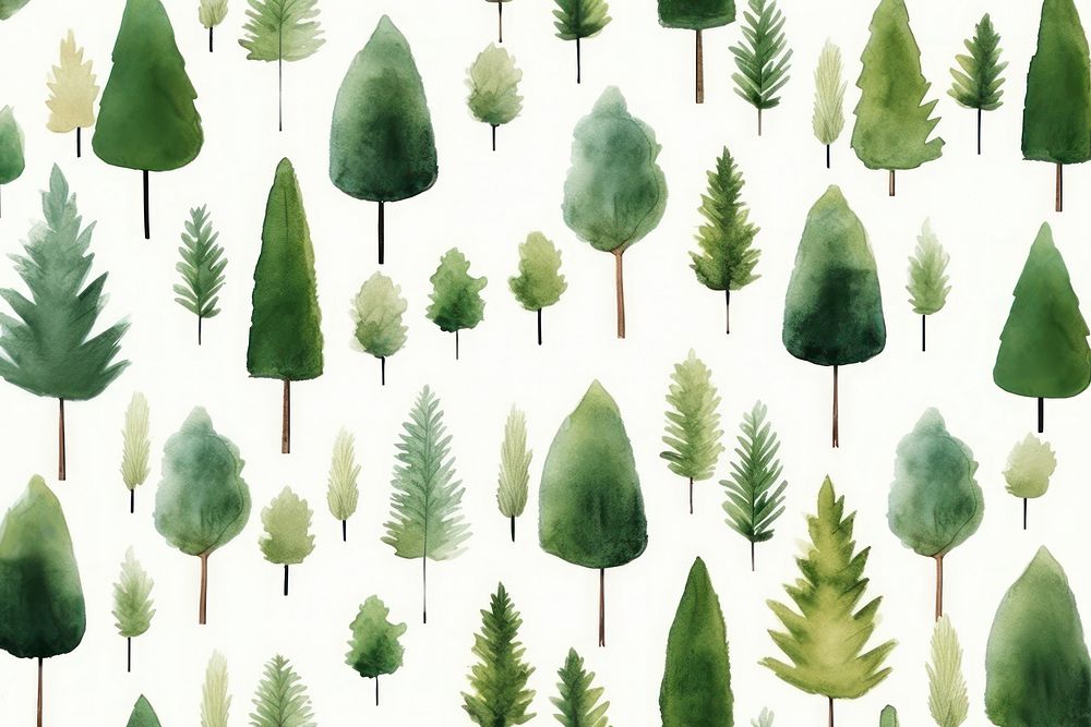 Tree backgrounds pattern plant. AI generated Image by rawpixel.