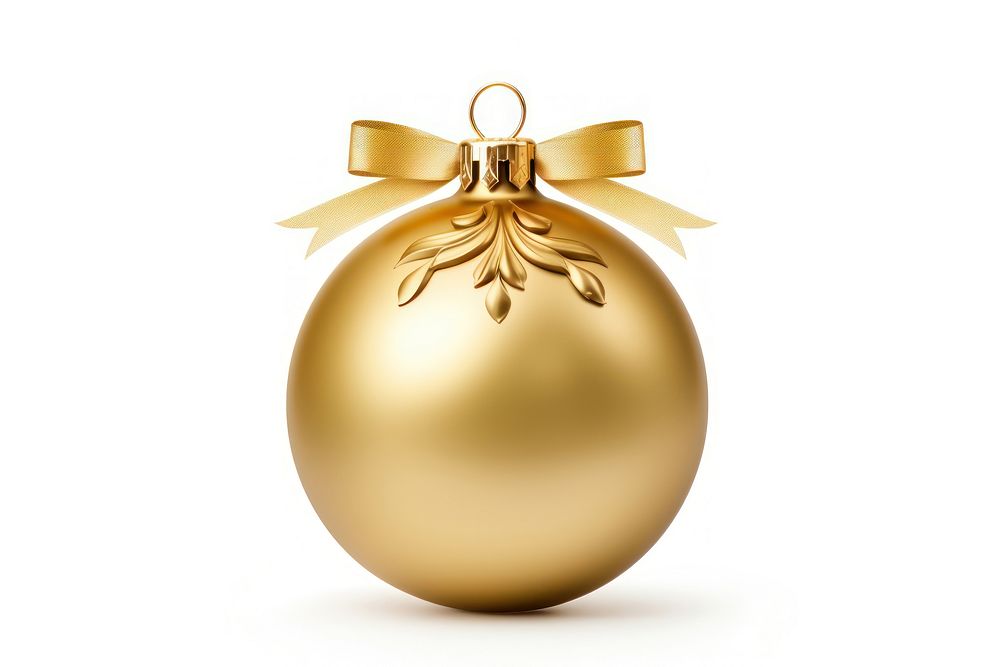 Realistic gold decoration christmas christmas decoration. AI generated Image by rawpixel.