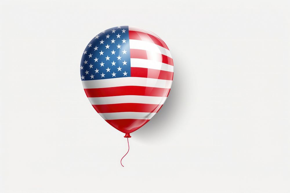 Balloon decoration aircraft flag. AI generated Image by rawpixel.
