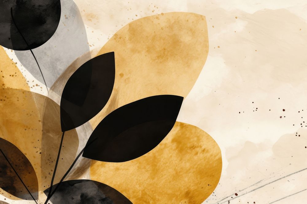 Coffee plant backgrounds abstract painting. AI generated Image by rawpixel.
