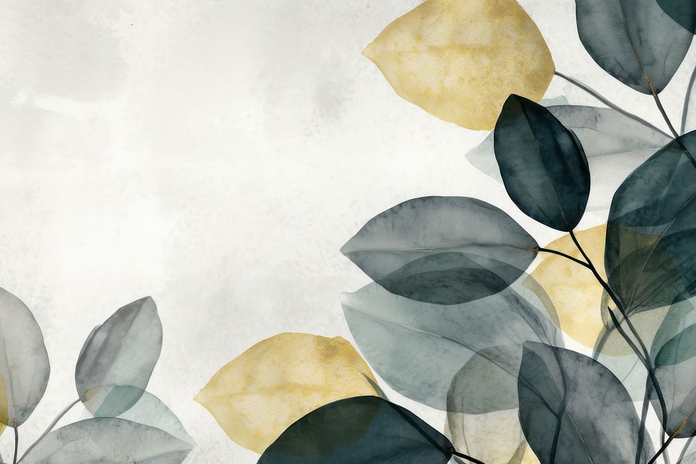 Eucalyptus leaves backgrounds abstract plant. AI generated Image by rawpixel.