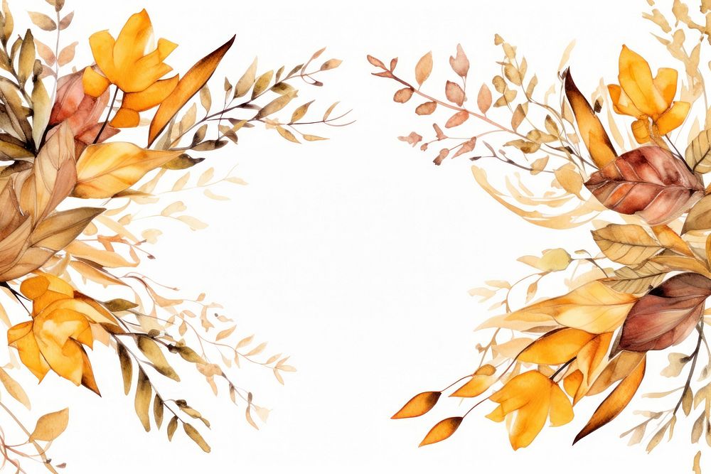 Autumn backgrounds pattern plant. AI generated Image by rawpixel.
