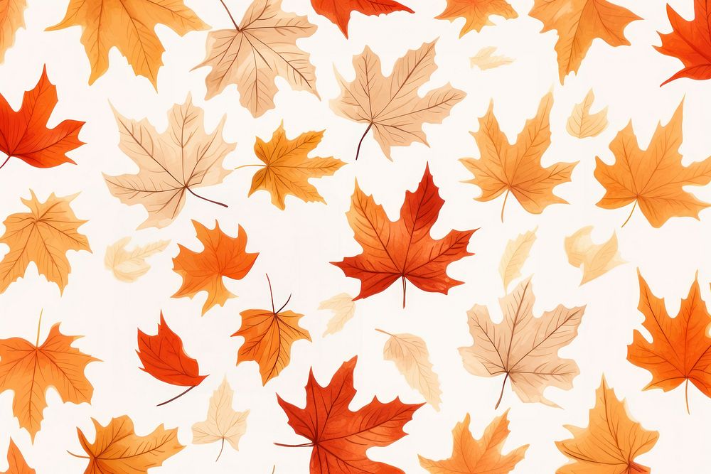 Maple leaf pattern plant tree. AI generated Image by rawpixel.