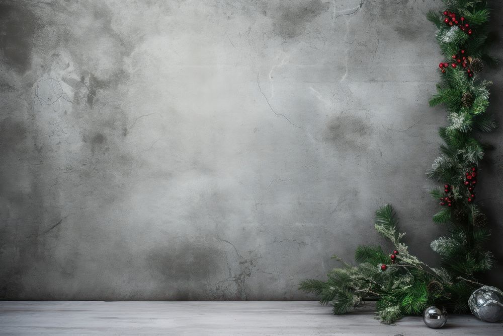Christmas decorations border architecture backgrounds plant. AI generated Image by rawpixel.