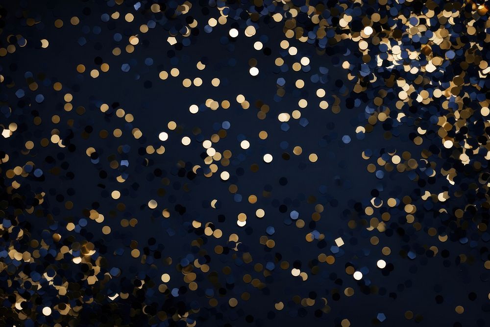 New Year confetti background backgrounds glitter gold. AI generated Image by rawpixel.