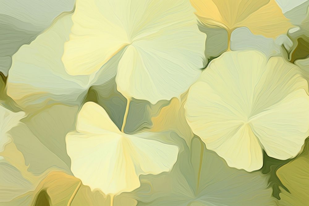 Abstract lotus leaves pattern backgrounds painting flower. AI generated Image by rawpixel.