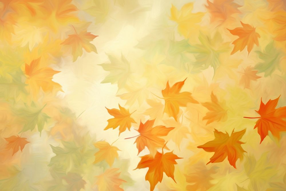 Abstract maple leaves pattern backgrounds plant leaf. AI generated Image by rawpixel.