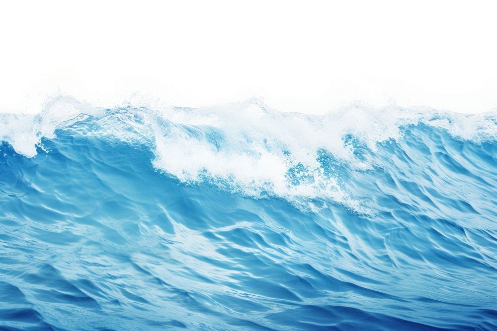 Blue water border sea backgrounds outdoors. AI generated Image by rawpixel.