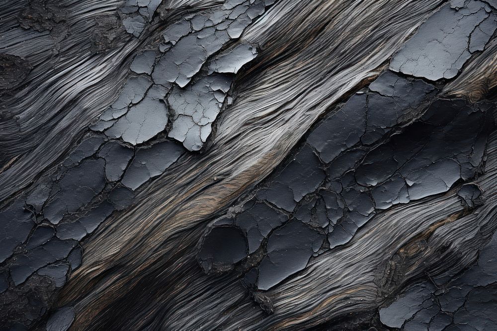 Bitumen outdoors nature wood. AI generated Image by rawpixel.