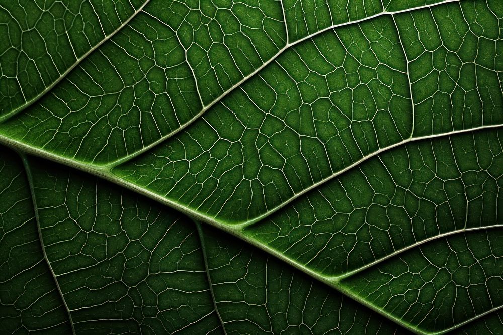 Leaf texture plant green macro photography. AI generated Image by rawpixel.