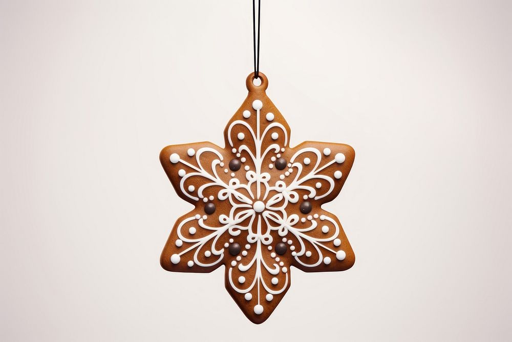 Gingerbread cookie ornament christmas confectionery celebration. AI generated Image by rawpixel.