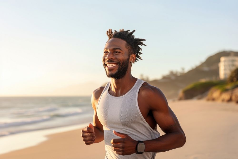 black man runner running outdoors | Premium Photo - rawpixel