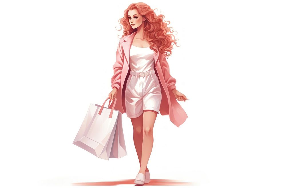 Shopping adult doll bag. AI generated Image by rawpixel.
