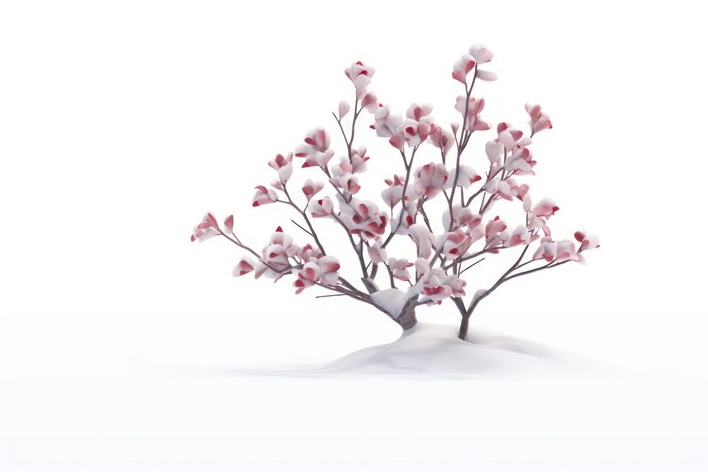 Winter plant blossom flower. AI generated Image by rawpixel.