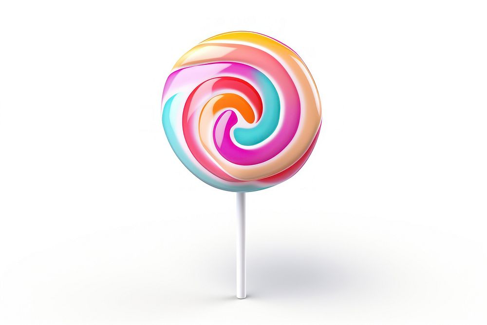 Candy confectionery lollipop food. AI generated Image by rawpixel.