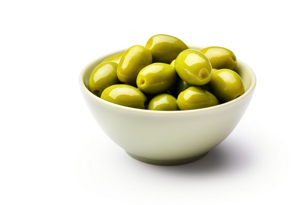 Olive plant food bowl. AI generated Image by rawpixel.