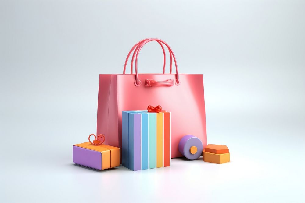 Shopping bag handbag celebration accessories. AI generated Image by rawpixel.