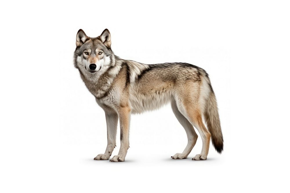 Animal wolf mammal coyote. AI generated Image by rawpixel.