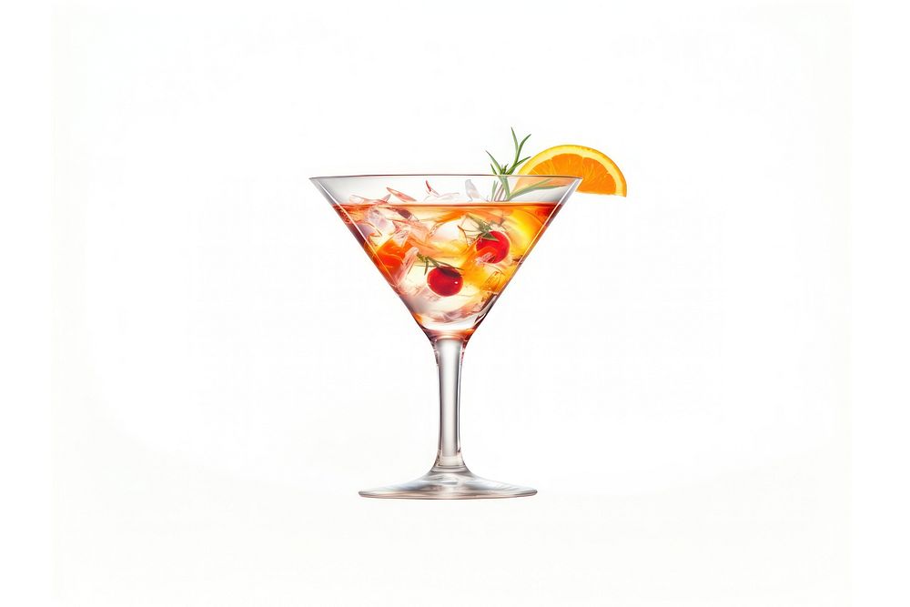 Cocktail martini fruit drink. AI generated Image by rawpixel.