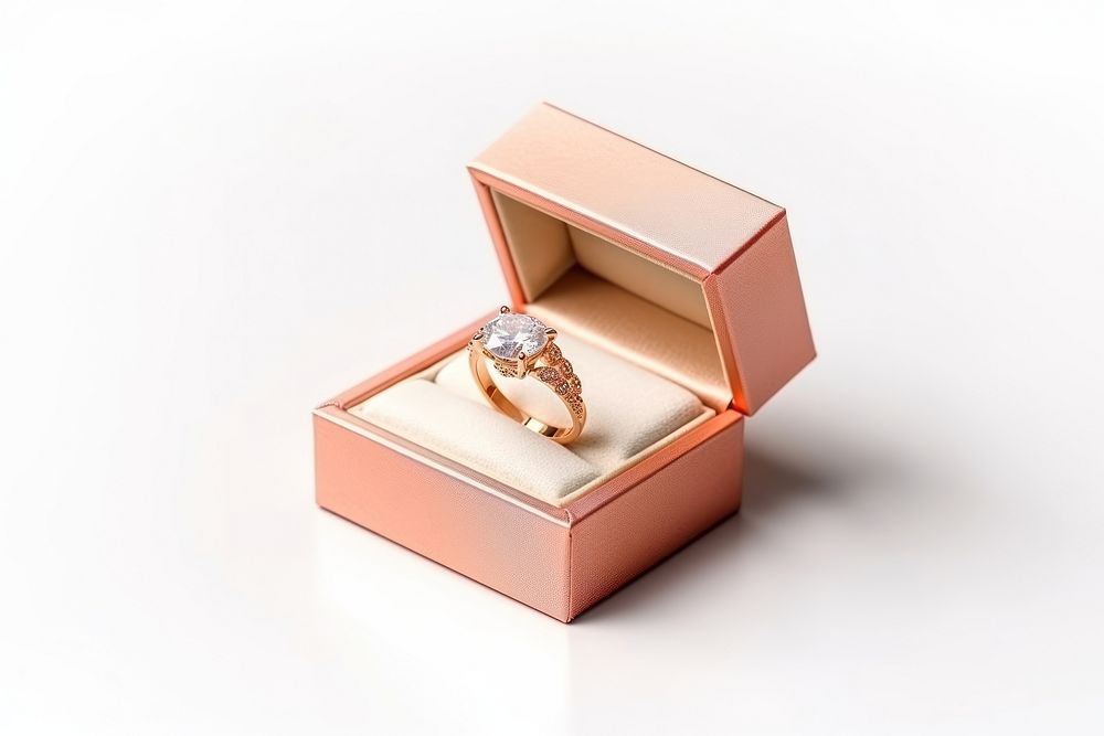 Wedding ring gemstone jewelry diamond. AI generated Image by rawpixel.