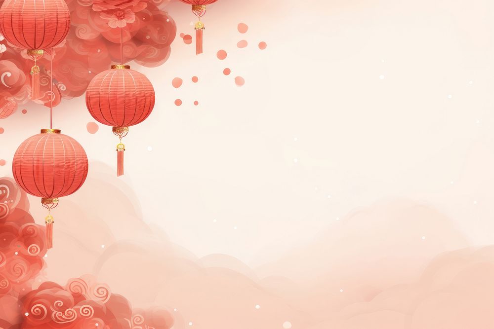 Chineses New years celebration backgrounds balloon transportation. AI generated Image by rawpixel.
