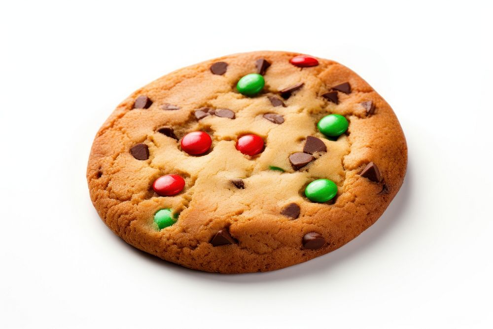 Christmas cookie food white background. AI generated Image by rawpixel.