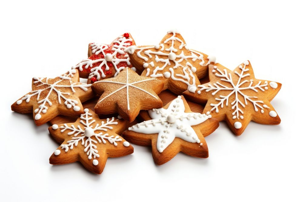 Christmas cookie gingerbread dessert. AI generated Image by rawpixel.