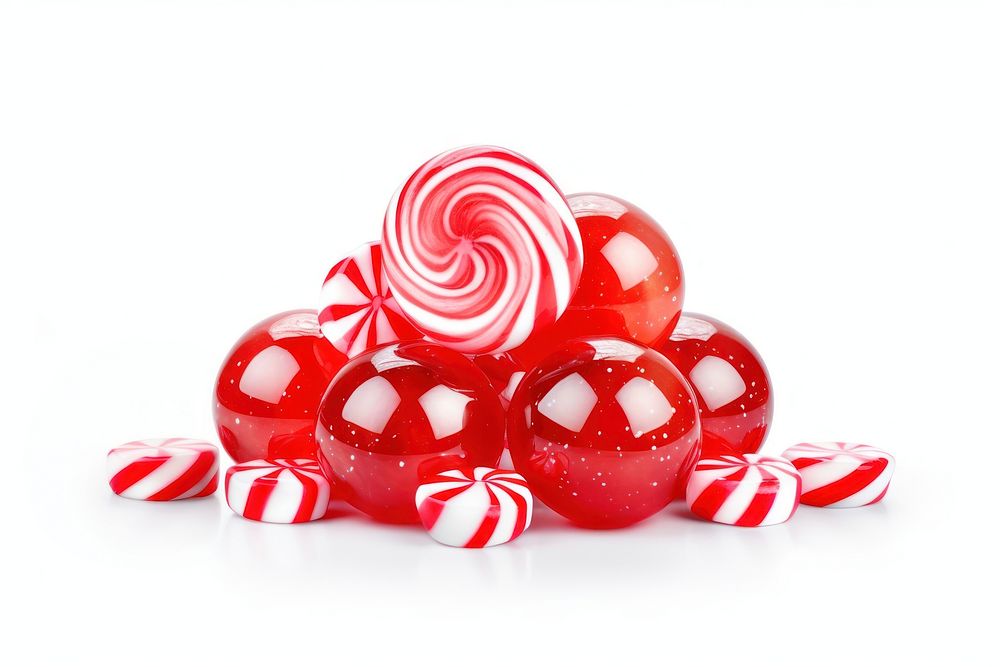 Christmas candy confectionery lollipop. AI generated Image by rawpixel.