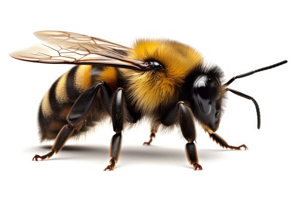 Bee animal insect hornet. AI generated Image by rawpixel.