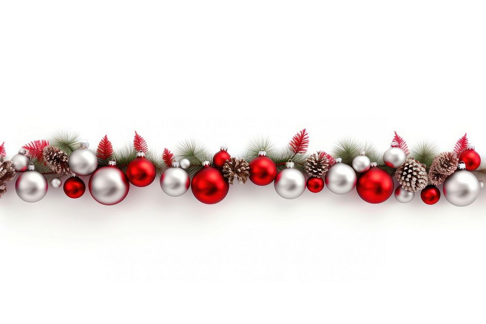 Christmas jewelry hanging red. AI generated Image by rawpixel.