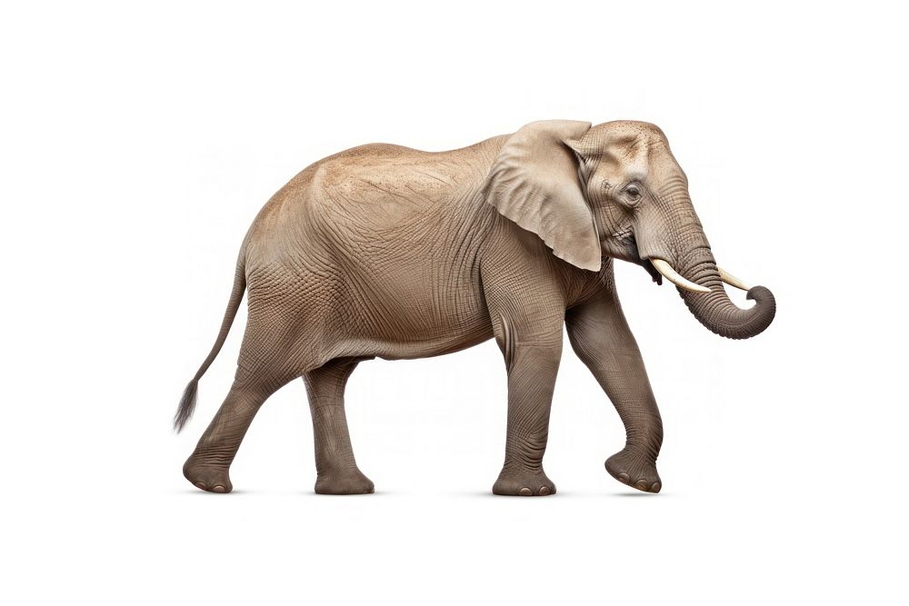 Animal elephant wildlife mammal. AI generated Image by rawpixel.