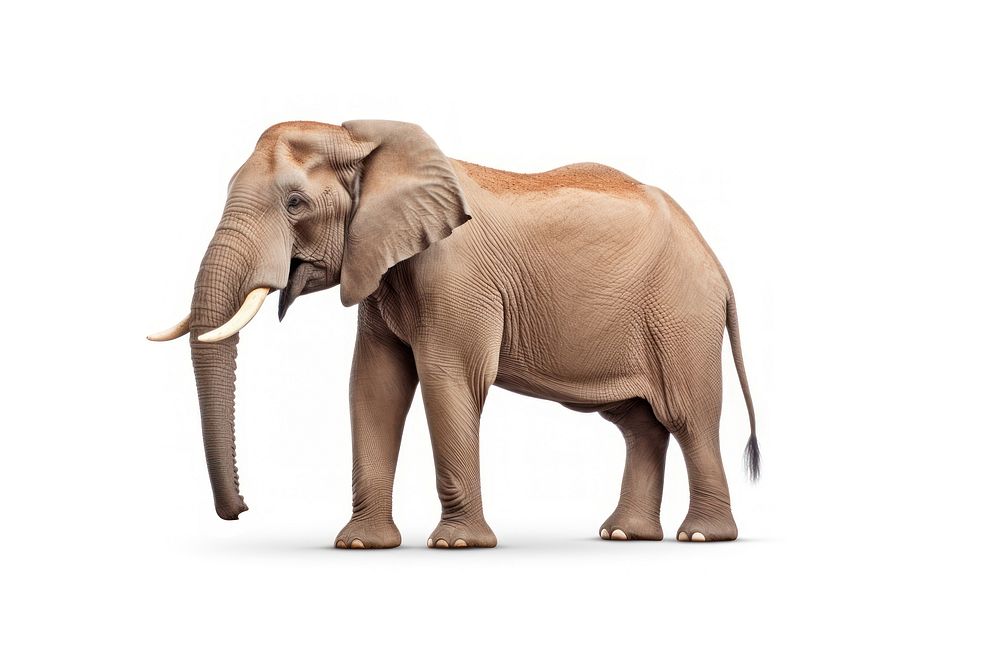 Animal elephant wildlife mammal. AI generated Image by rawpixel.
