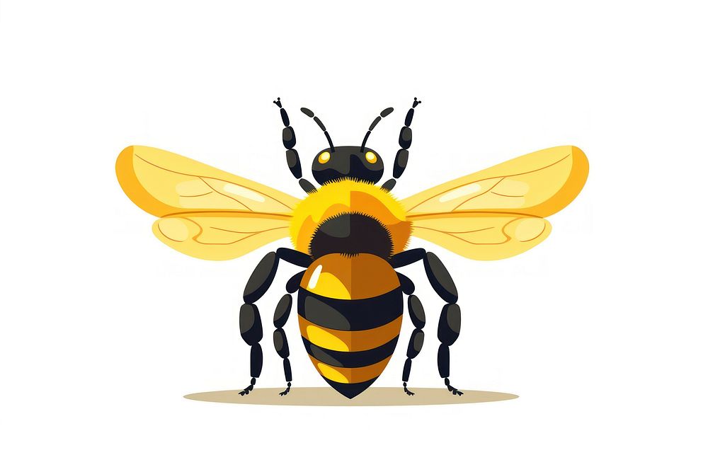 Bumblebee animal insect hornet. AI generated Image by rawpixel.