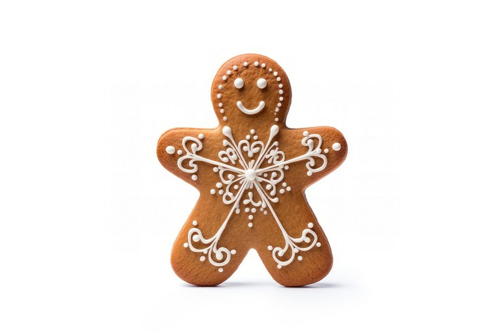 Gingermanbread gingerbread cookie food. AI generated Image by rawpixel.