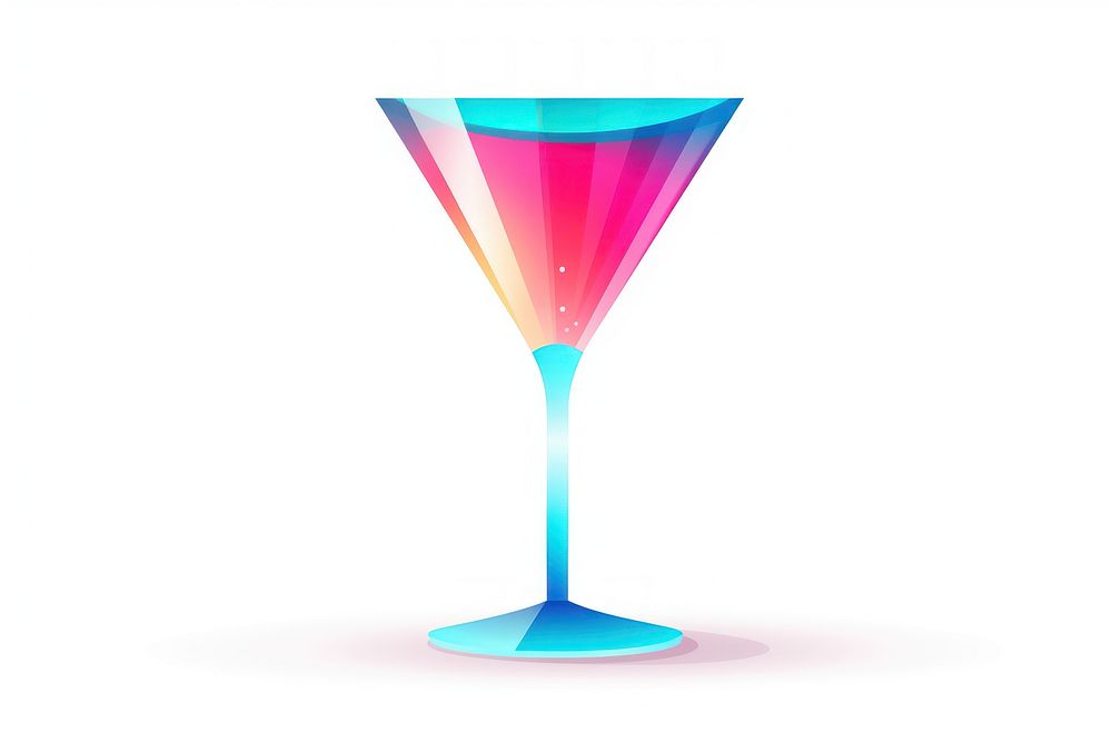 A cute party glass cocktail martini drink. AI generated Image by rawpixel.