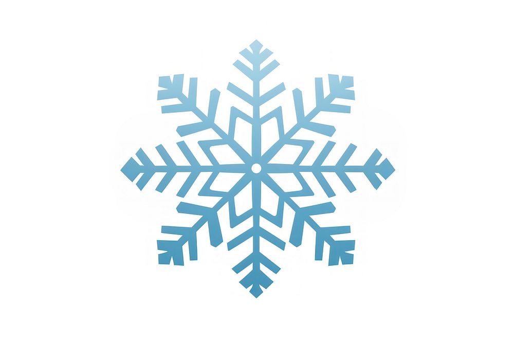 A snowflake decoration christmas white. AI generated Image by rawpixel.