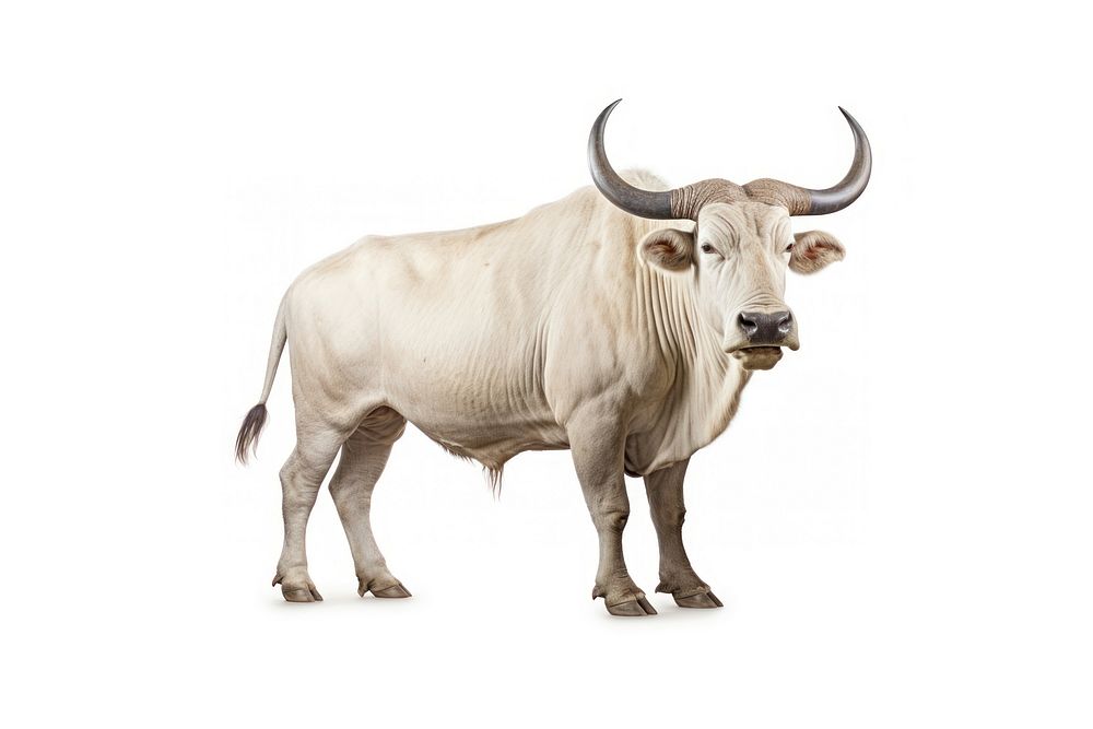 Animal livestock wildlife cattle. AI generated Image by rawpixel.