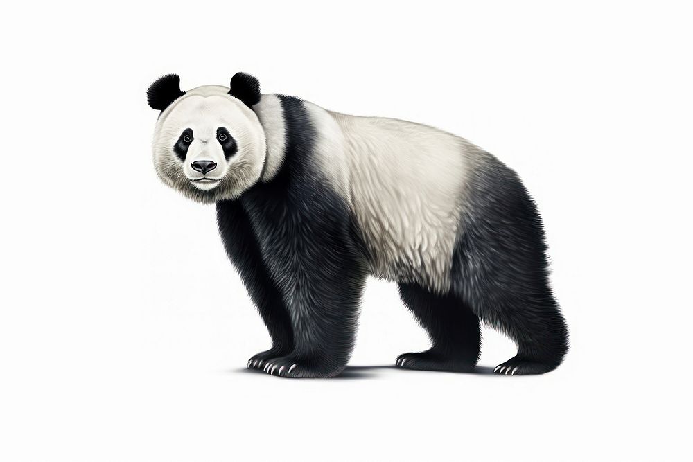 Animal wildlife mammal panda. 