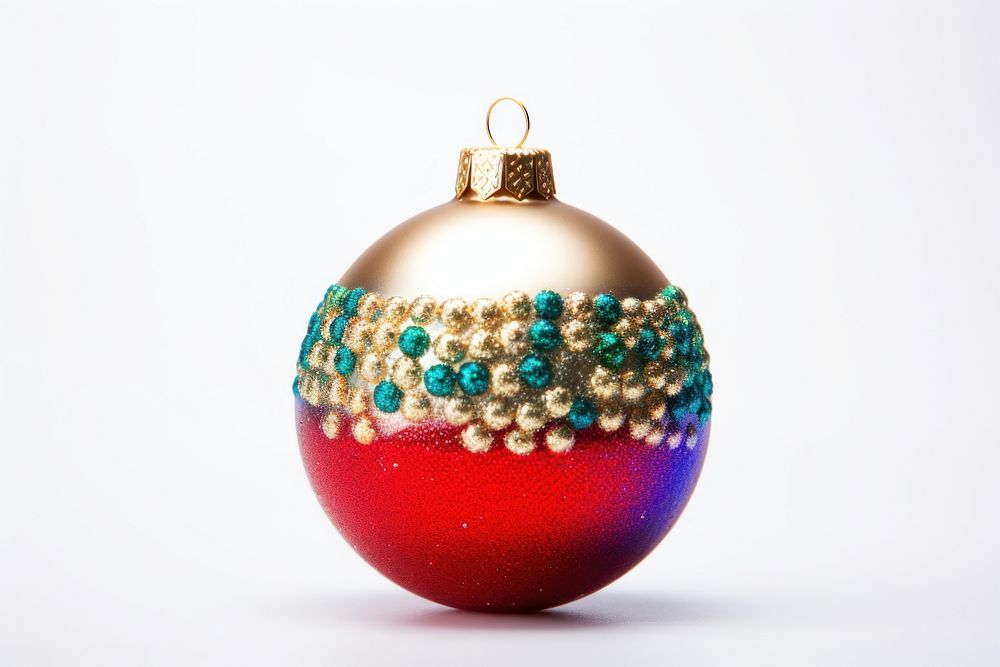 A christmas tree decoration ball celebration festival christmas decorations. AI generated Image by rawpixel.