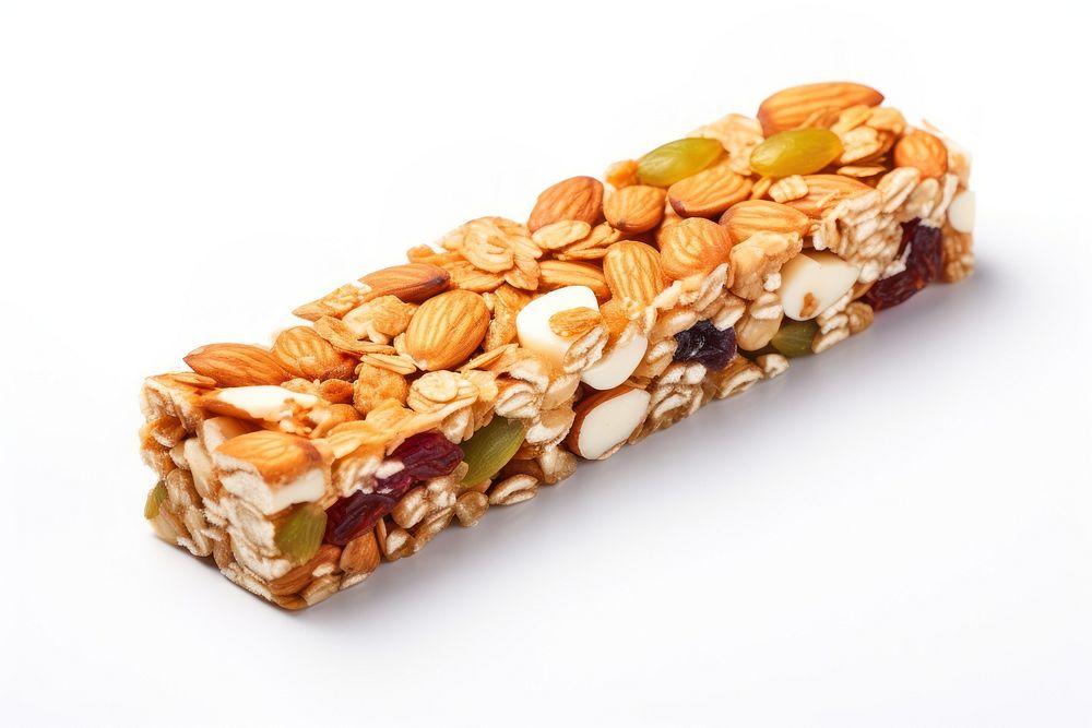 A muesli cereal bar snack food seed. AI generated Image by rawpixel.
