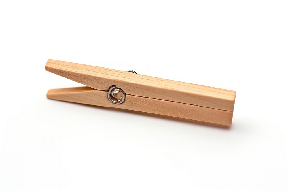 A wooden clothespin white background cricket sports. AI generated Image by rawpixel.