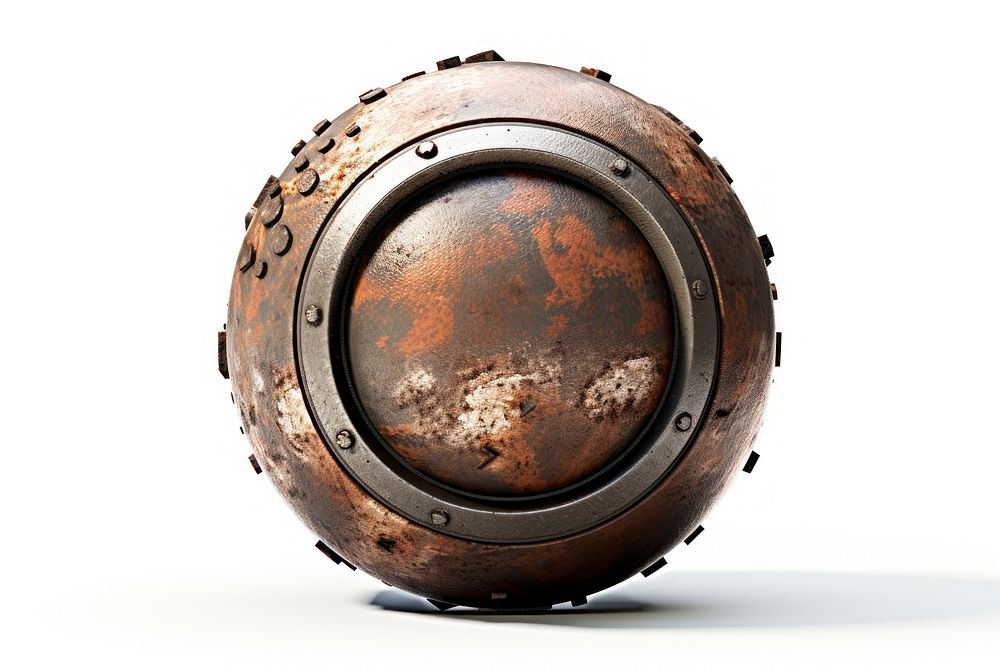 Circle white background electronics corrosion. AI generated Image by rawpixel.