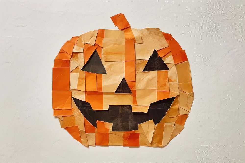 Pumpkin halloween art anthropomorphic. AI generated Image by rawpixel.
