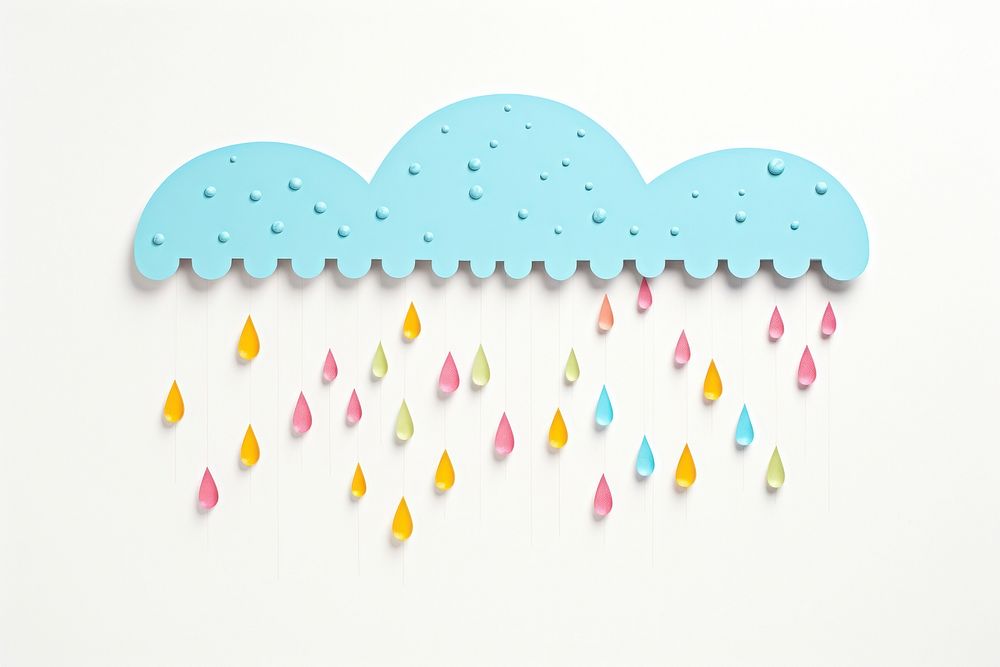 Raining paper white background raindrop. AI generated Image by rawpixel.