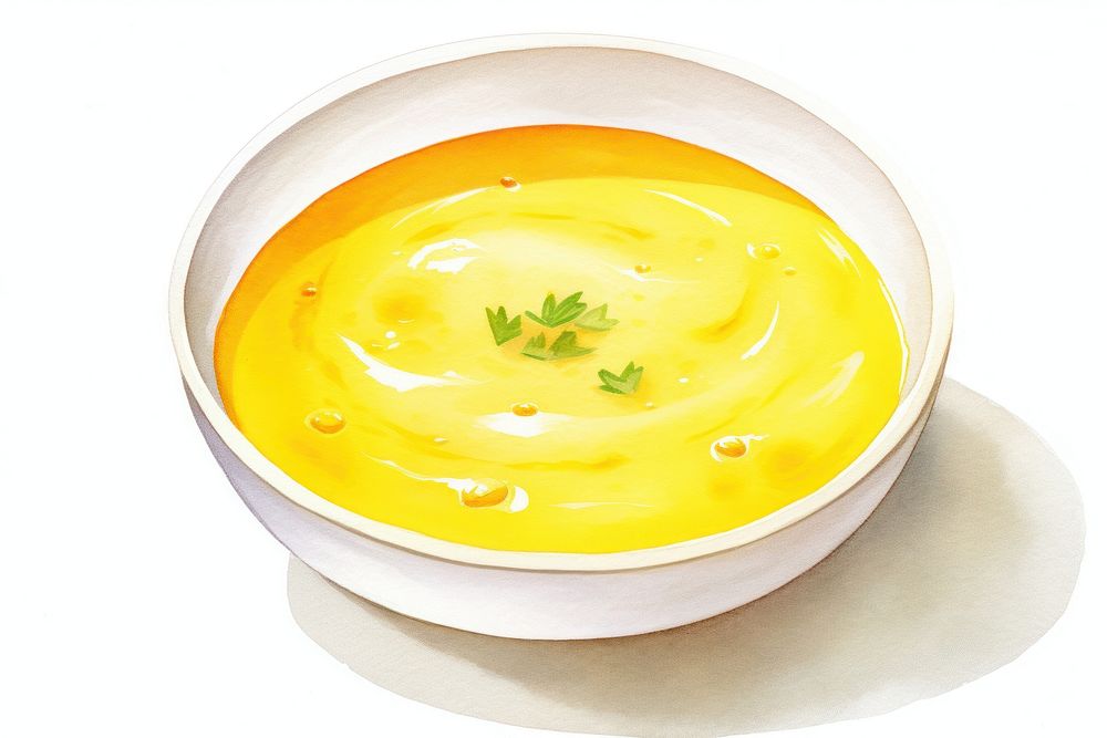 Macaroni soup food bowl dish. AI generated Image by rawpixel.