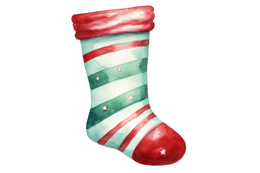 Christmas sock christmas celebration decoration. AI generated Image by rawpixel.