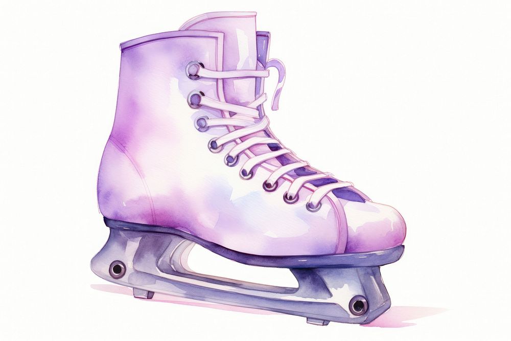 Ice-skating shoe footwear clothing apparel. AI generated Image by rawpixel.
