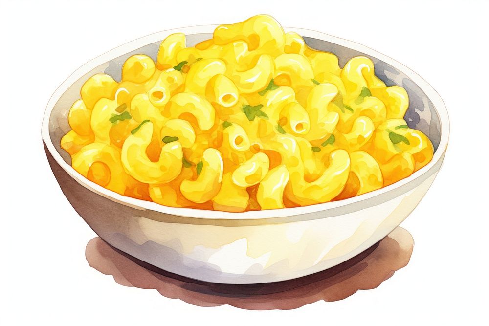 Macaroni pasta food vegetable. AI generated Image by rawpixel.