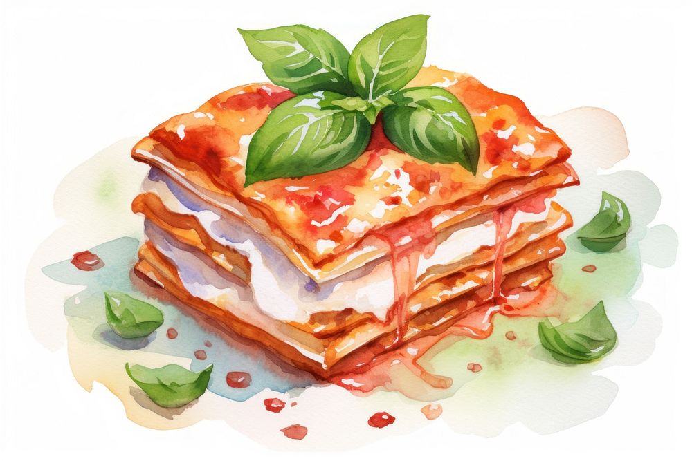 Lasagna lasagna food vegetable. AI generated Image by rawpixel.